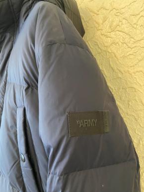 Yves Salomon Reversible Navy Black Jacket 12