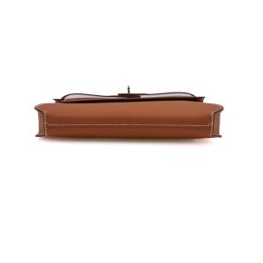 Hermès Gold Togo Leather Kelly Depeches 25 4