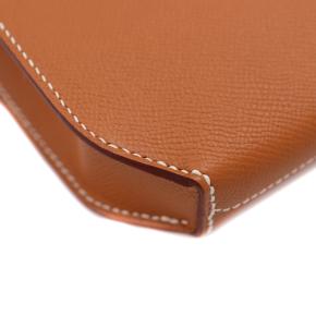 Hermès Gold Togo Leather Kelly Depeches 25 8