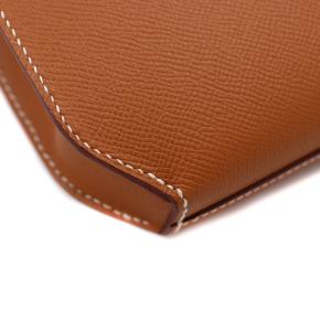 Hermès Gold Togo Leather Kelly Depeches 25 7