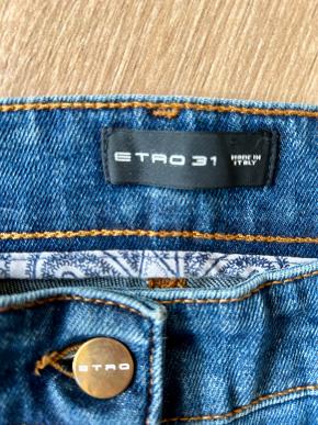 Etro Embellished Straight Leg jeans 7