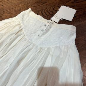Renli Su ‘Prudence’ Linen Smocked Midi Skirt 12