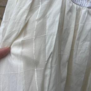 Renli Su ‘Prudence’ Linen Smocked Midi Skirt 9