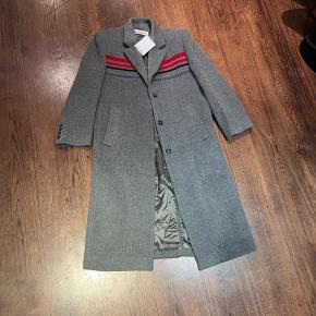 Molly Goddard Grey Wool Coat 3