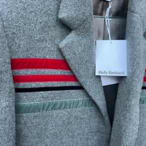 Molly Goddard Grey Wool Coat 7