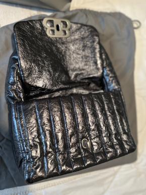 Balenciaga Silver Monaco Bag 12