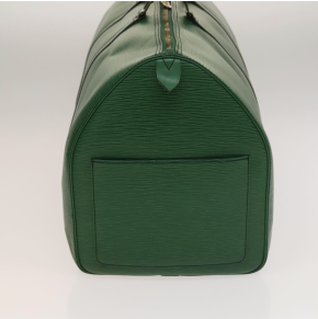 Louis Vuitton Keepall 55 Epi Leather Borneo Green 17