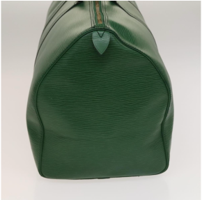 Louis Vuitton Keepall 55 Epi Leather Borneo Green 14