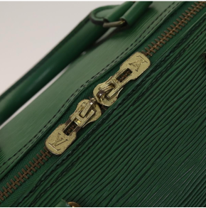 Louis Vuitton Keepall 55 Epi Leather Borneo Green 12