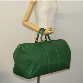 Louis Vuitton Keepall 55 Epi Leather Borneo Green 2