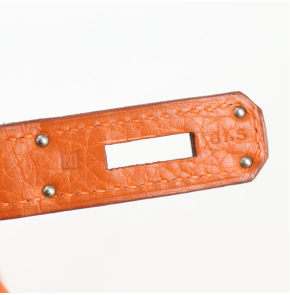 Hermès Birkin 35cm Orange Togo Leather with Palladium Hardware 25