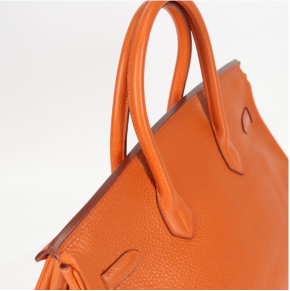 Hermès Birkin 35cm Orange Togo Leather with Palladium Hardware 22