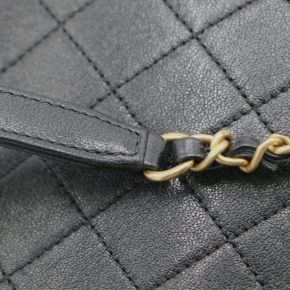 Chanel Black Quilted Leather Camera Case Bag 8