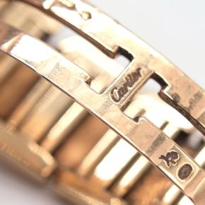 Cartier Tank Française Small 18k Yellow Gold Diamond Watch 7