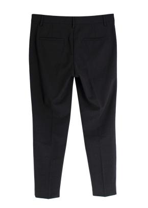 Brunello Cucinelli Charcoal Grey Trousers with Signature Embellishment 2