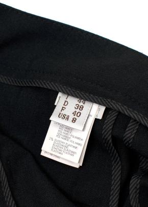 Brunello Cucinelli Charcoal Grey Trousers with Signature Embellishment 6
