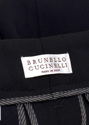 Brunello Cucinelli Tailored Black Trousers 6