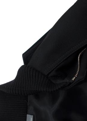 Alexander McQueen Black Belted Wool Cape Jacket 4