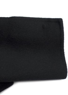 Prada Black Wool Blend Coat with Crystal Detailing 6