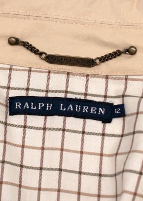 Ralph Lauren Beige Belted Trench Coat 3