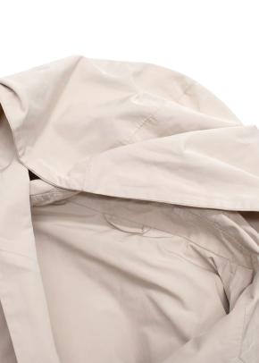 Brunello Cucinelli Beige Rain Jacket With Signature Detaik 5