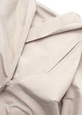 Brunello Cucinelli Beige Rain Jacket With Signature Detaik 9