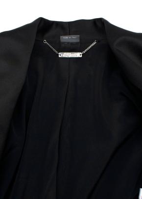 Alexander McQueen Black Blazer with Gold Button Fastening 6