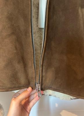 Alaia Current Shearling Jacket 7