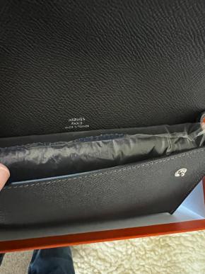 Hermes Graphite Sanp Cross Body Bag 5