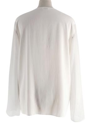 Brunello Cucinelli Cream Silk Satin Blouse 2
