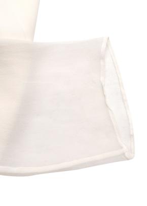 Brunello Cucinelli Cream Silk Satin Blouse 4