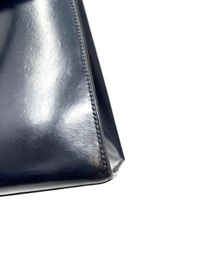 Hermes Midnight Blue Box Leather Kelly 28 8