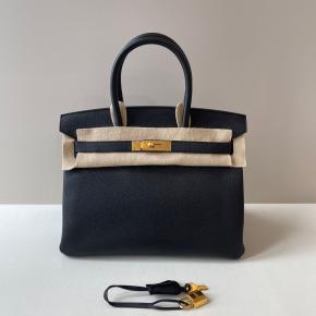 Hermès Black Epsom Leather Birkin 30 2