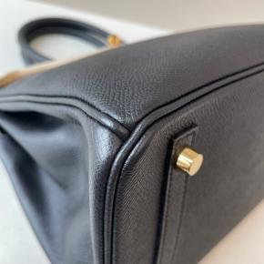 Hermès Black Epsom Leather Birkin 30 11