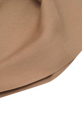 Valentino Wool Mock Neck Long Sleeve Camel Brown Top and Trouser Set 6