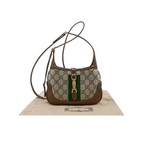 GUCCI Beige Supreme GG Jackie 1961 Mini Shoulder Bag 2