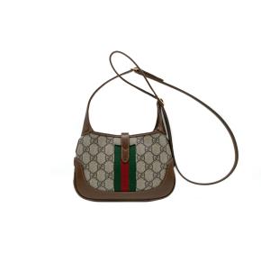 GUCCI Beige Supreme GG Jackie 1961 Mini Shoulder Bag 3