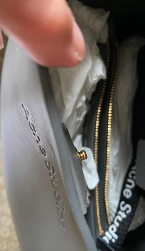 Acne Studios Dark Grey Mini Musubi Bag - In stores now 5