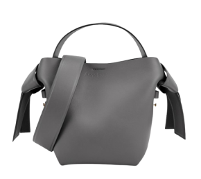 Acne Studios Dark Grey Mini Musubi Bag - In stores now 2