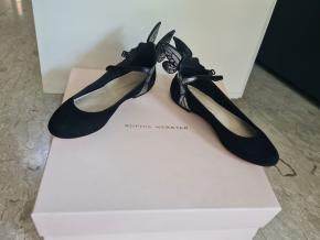 Sophie Webster Winged Black Ballerinas 2