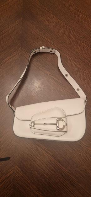 Gucci White Leather Horsebit 1955 4