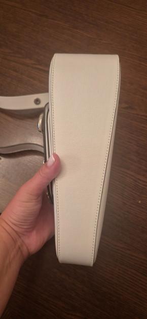 Gucci White Leather Horsebit 1955 6