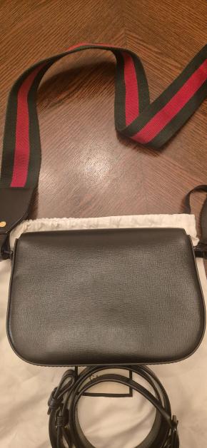 Gucci Black Leather Horsebit 1955 5