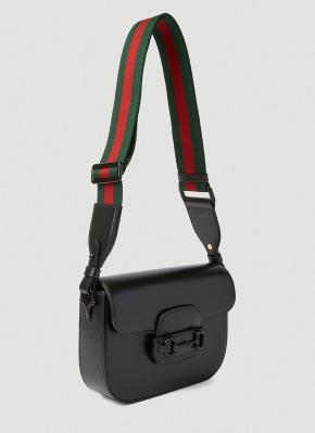 Gucci Black Leather Horsebit 1955 2