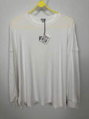 Loewe Long Sleeved White T Shirt 2