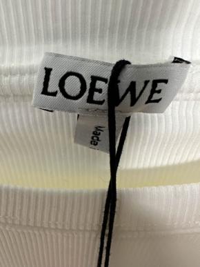 Loewe Long Sleeved White T Shirt 5