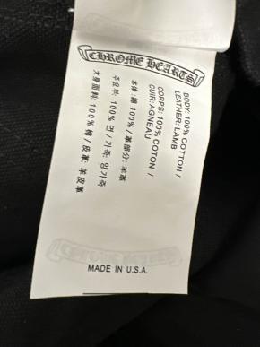 Chrome Hearts Double Knee Carpenter Black Jeans 9