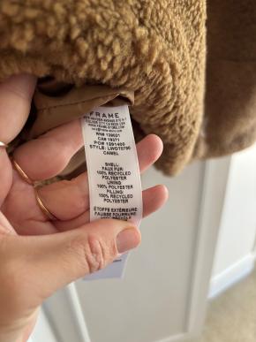 Frame Faux Fur Teddy Coat 7