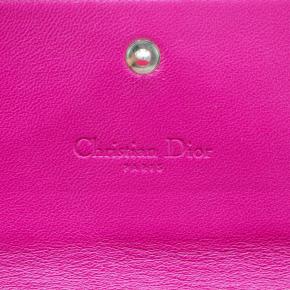 Dior Pink Cannage Leather Lady Dior Wallet On Chain 6