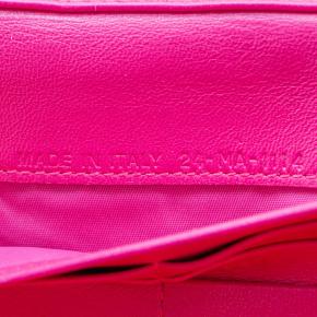Dior Pink Cannage Leather Lady Dior Wallet On Chain 18